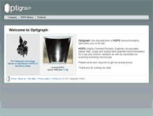 Tablet Screenshot of optigraph.eu